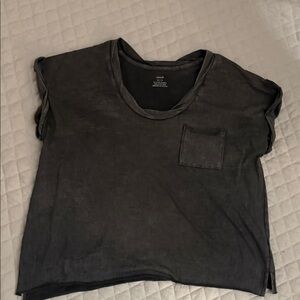 Casual Gray Women's Top